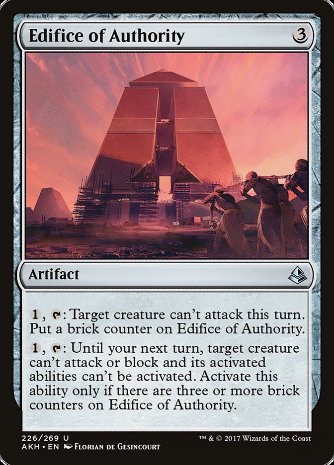 Edifice of Authority - Foil