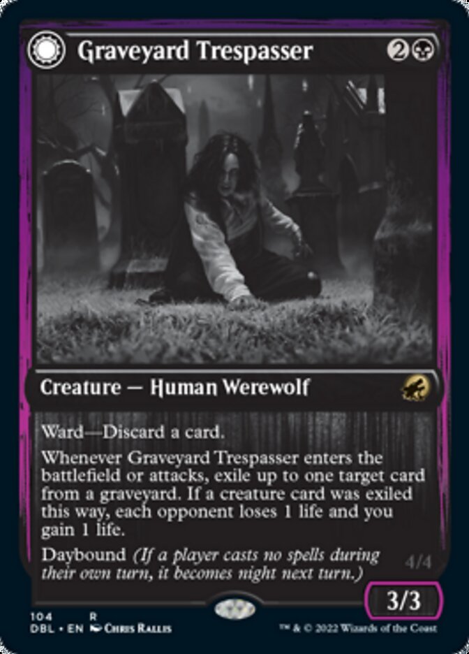 Graveyard Trespasser // Graveyard Glutton