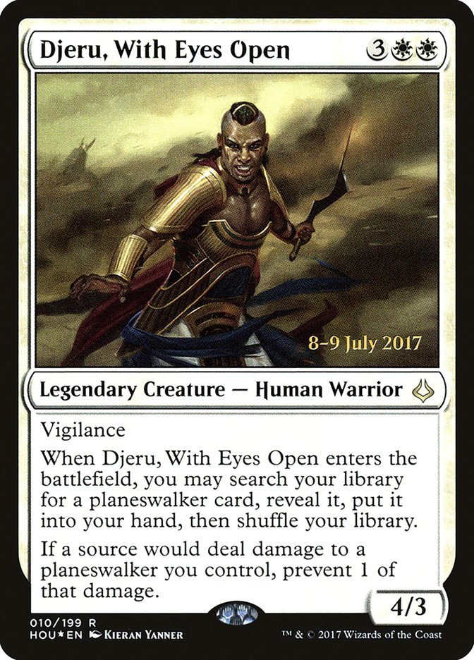 Djeru, With Eyes Open - Foil