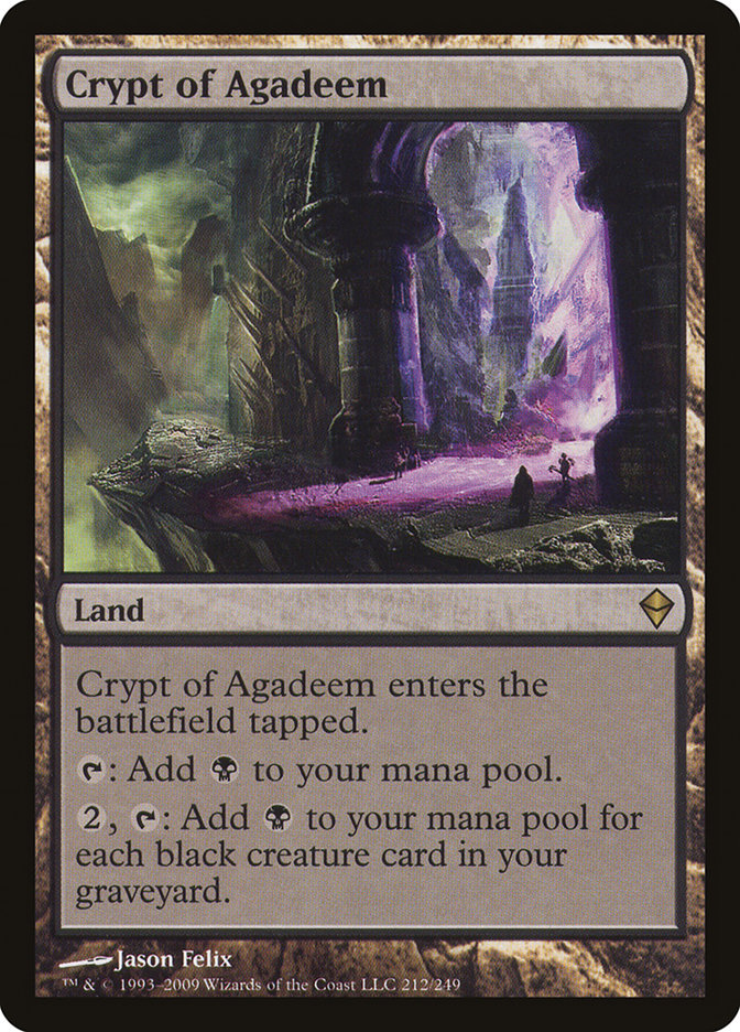 Crypt of Agadeem - Signed
