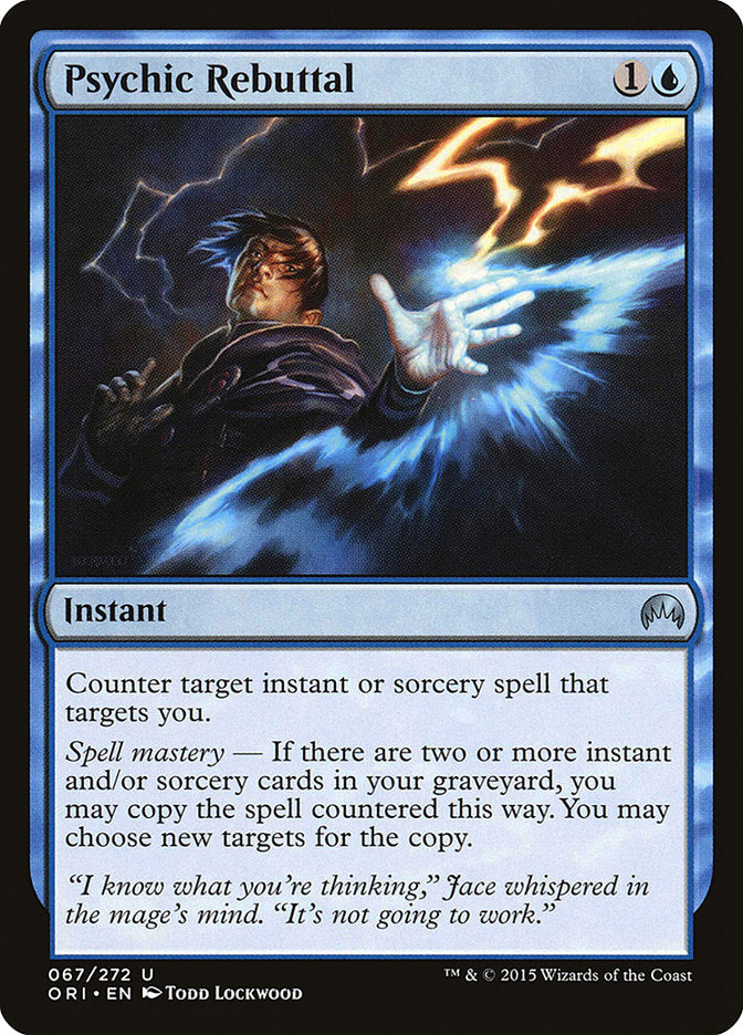 Psychic Rebuttal - Foil