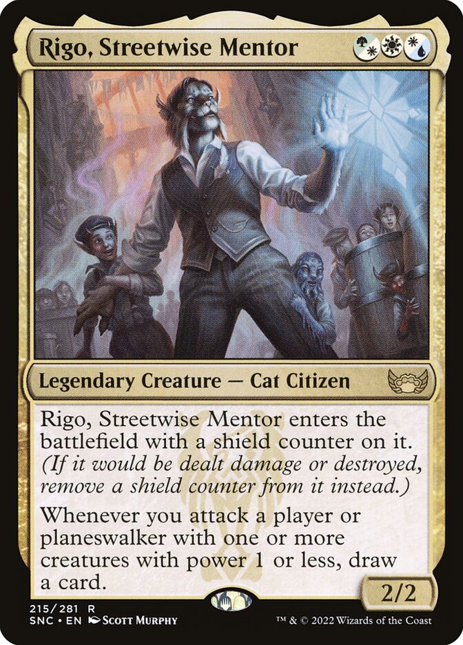 Rigo, Streetwise Mentor - Foil