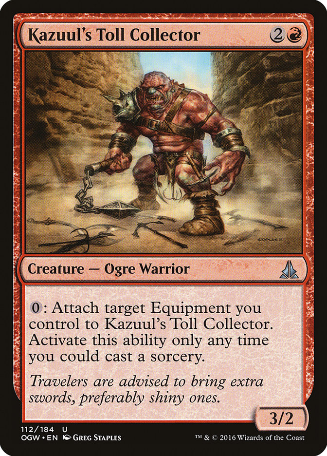 Kazuul's Toll Collector - Foil
