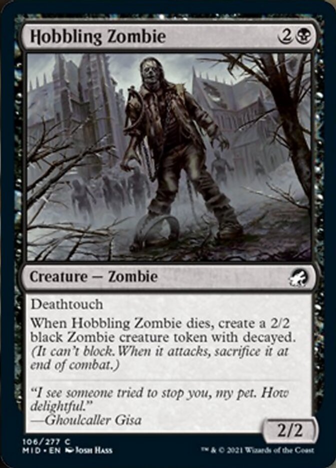 Hobbling Zombie - Foil