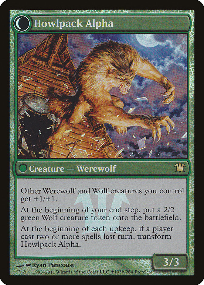 Mayor of Avabruck // Howlpack Alpha - Foil