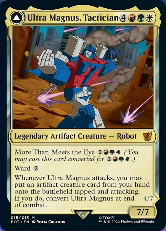 Ultra Magnus, Tactician // Ultra Magnus, Armored Carrier - Foil