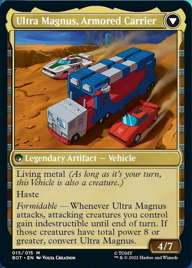 Ultra Magnus, Tactician // Ultra Magnus, Armored Carrier