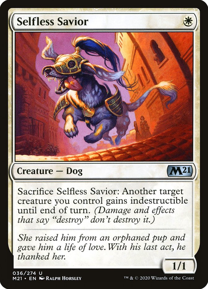 Selfless Savior - Foil