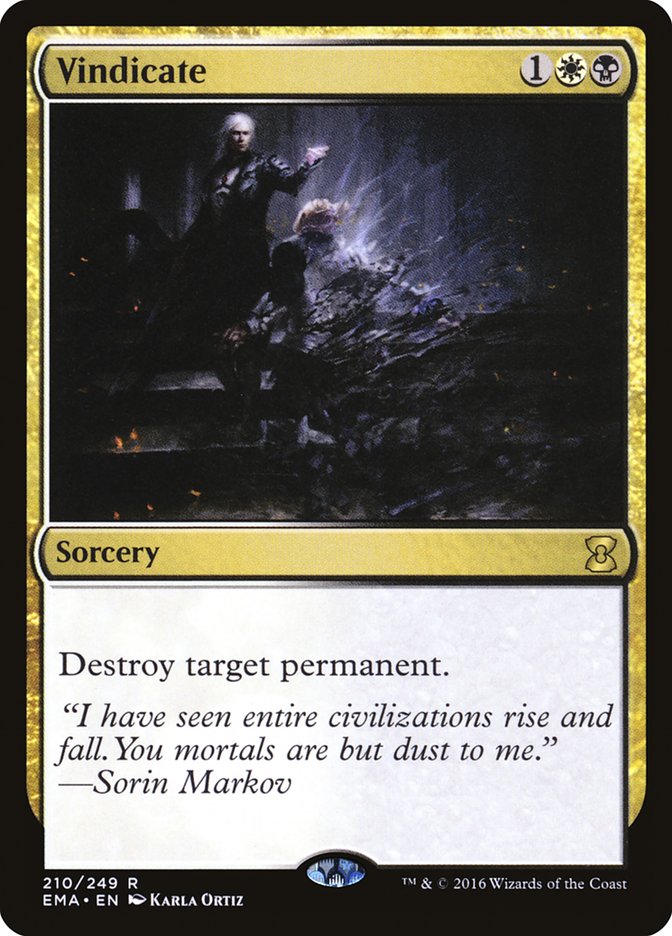 Vindicate - Foil