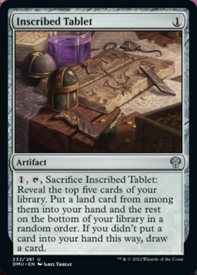 Inscribed Tablet - Foil