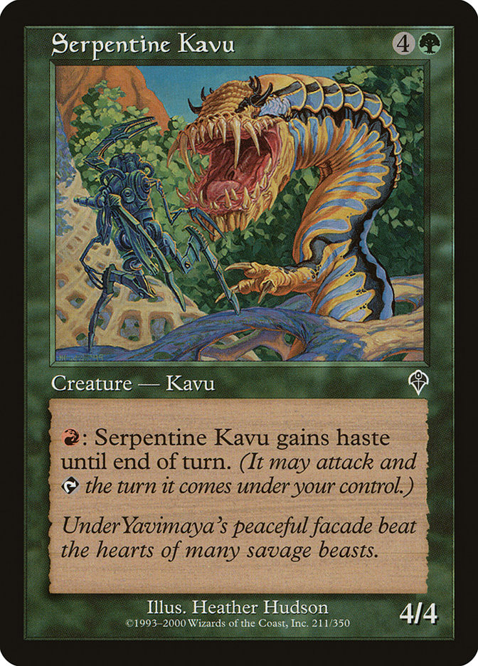 Serpentine Kavu - Foil
