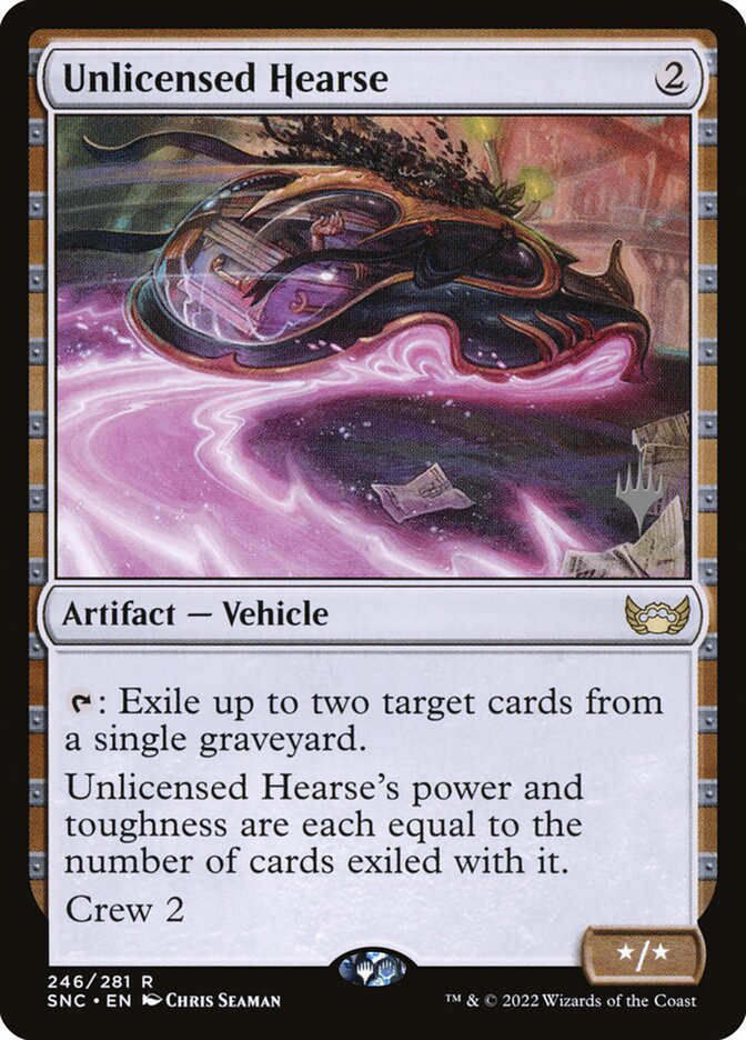 Unlicensed Hearse - Foil