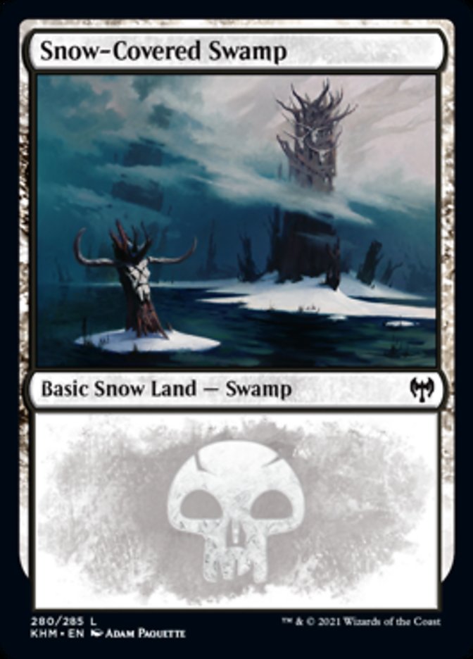 Snow-Covered Swamp - Foil