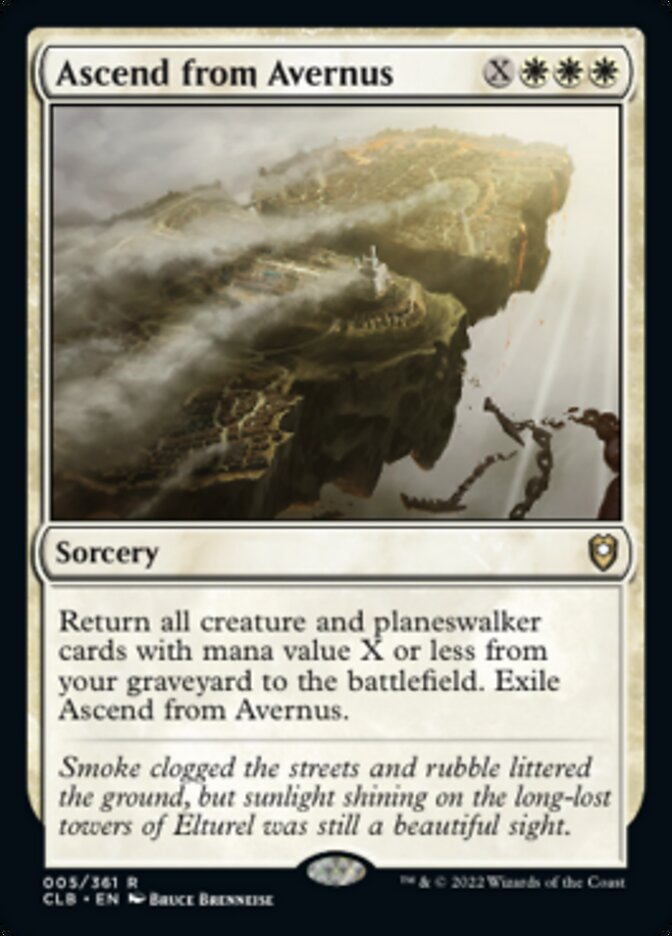 Ascend from Avernus - Foil