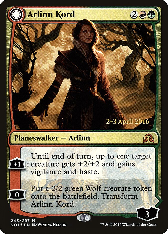 Arlinn Kord // Arlinn, Embraced by the Moon - Foil
