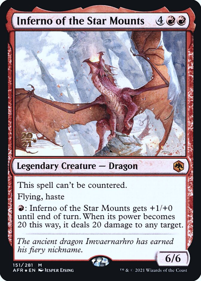 Inferno of the Star Mounts - Foil