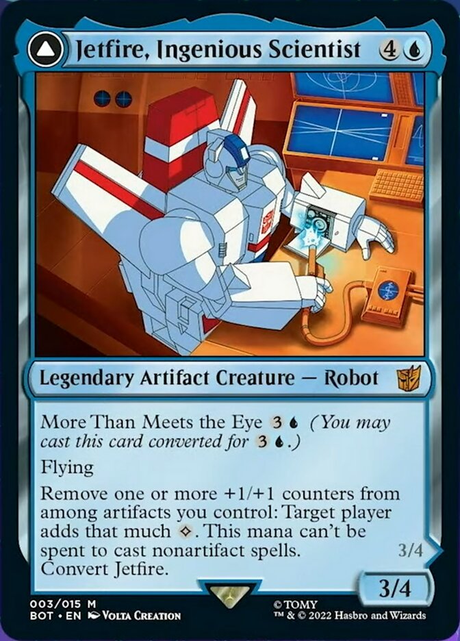 Jetfire, Ingenious Scientist // Jetfire, Air Guardian