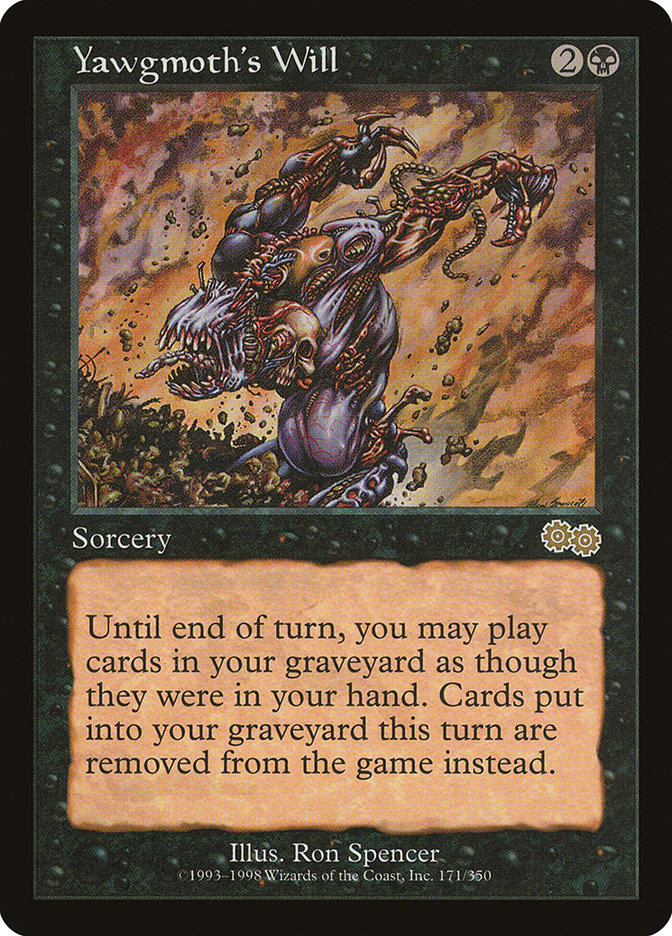 Yawgmoth's Will - Signed