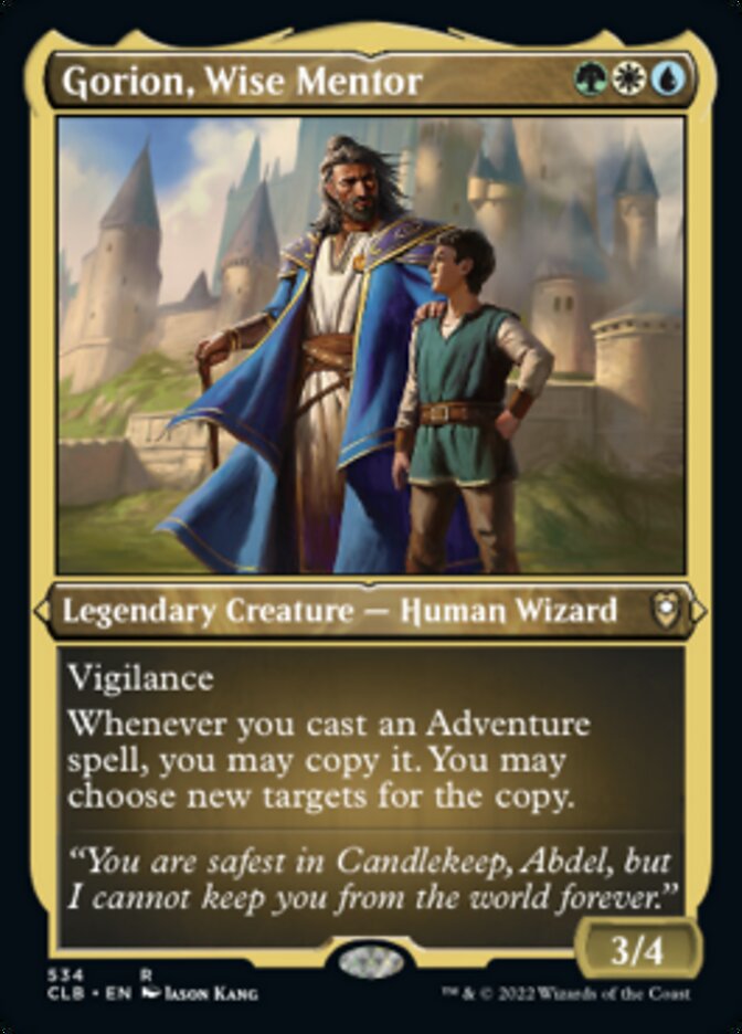 Gorion, Wise Mentor - Foil