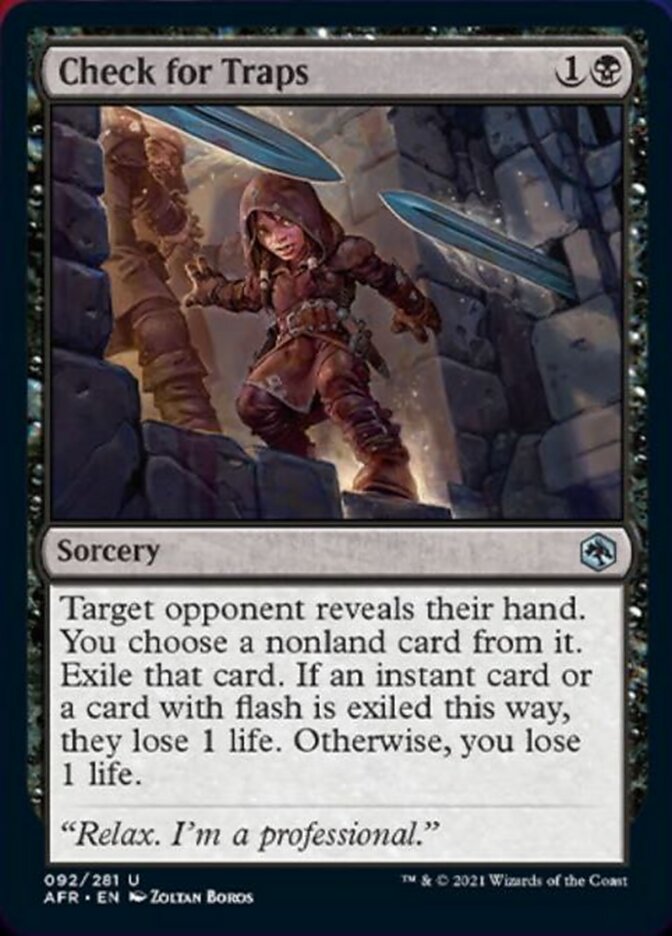 Check for Traps - Foil