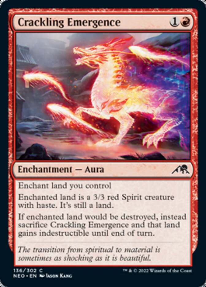 Crackling Emergence - Foil