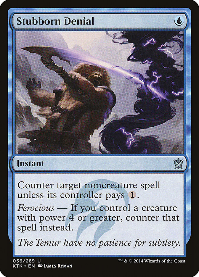 Stubborn Denial - Foil