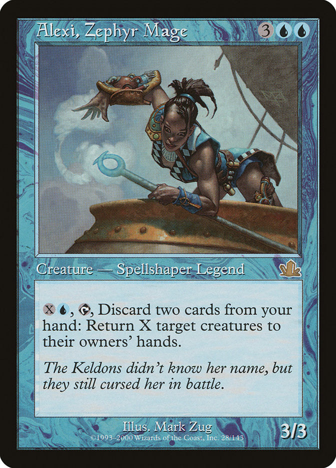Alexi, Zephyr Mage - Foil