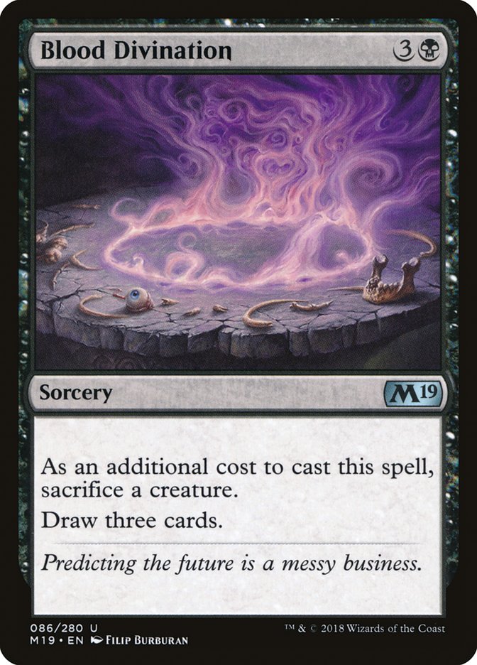 Blood Divination - Foil