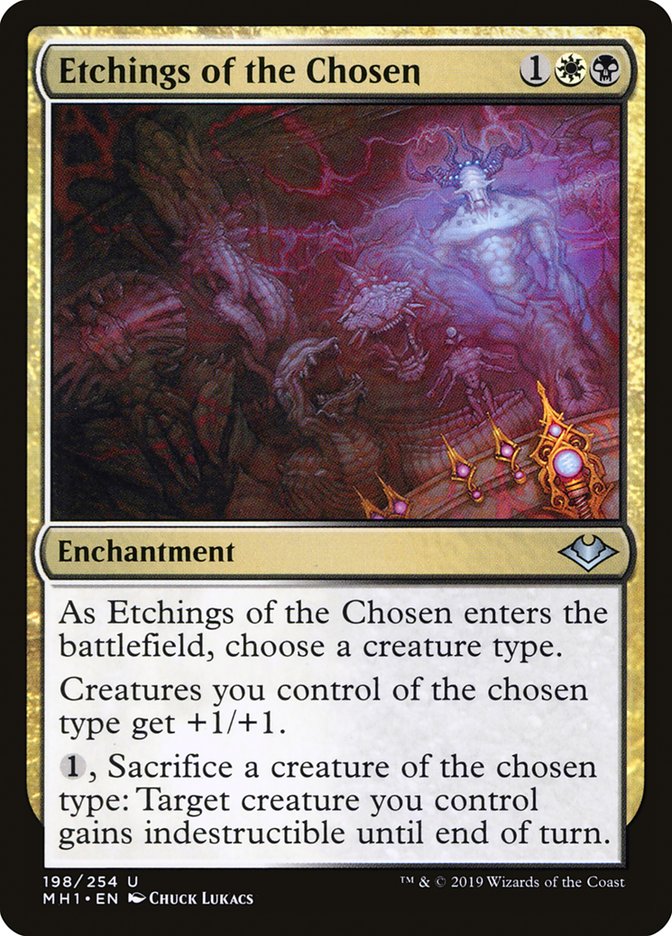 Etchings of the Chosen - Foil