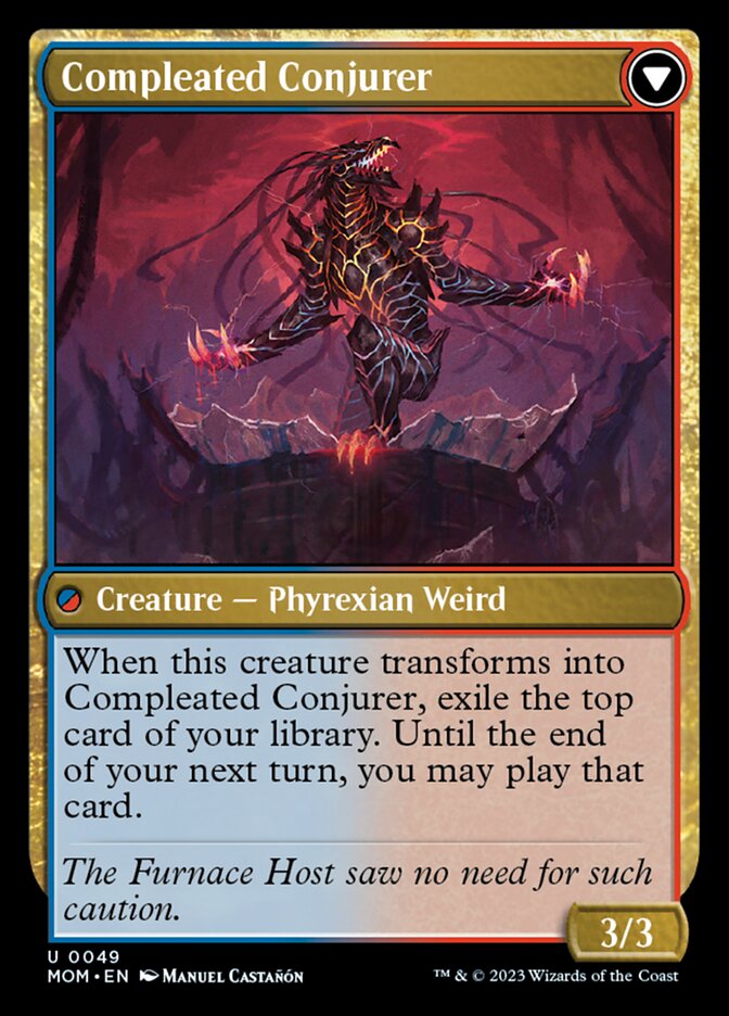 Captive Weird // Compleated Conjurer - Foil