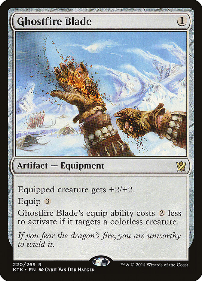 Ghostfire Blade - Foil