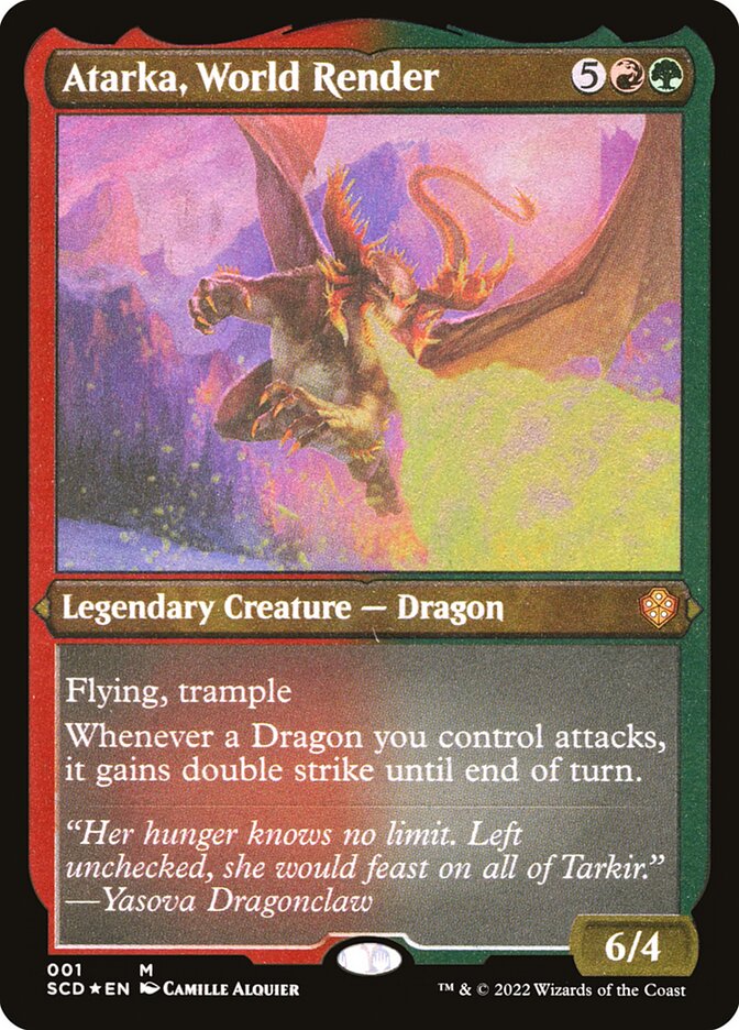 Atarka, World Render - Etched Foil
