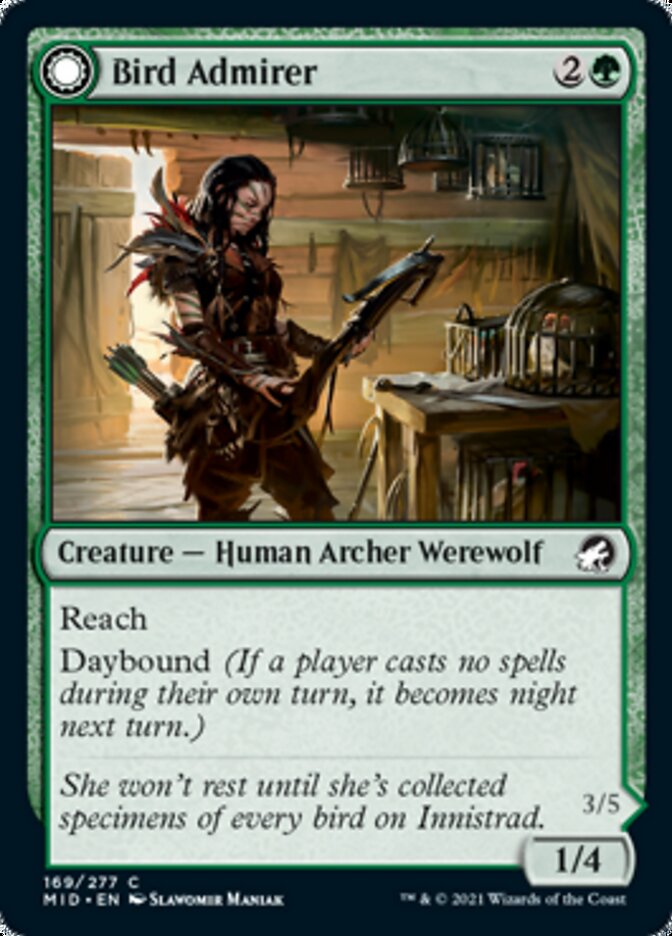 Bird Admirer // Wing Shredder - Foil