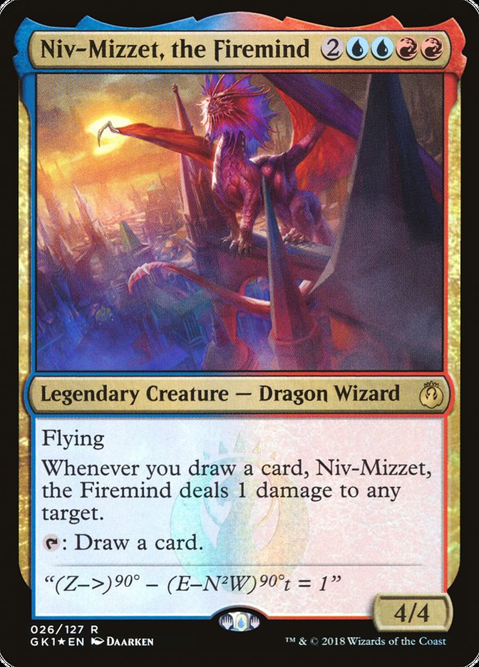 Niv-Mizzet, the Firemind - Foil