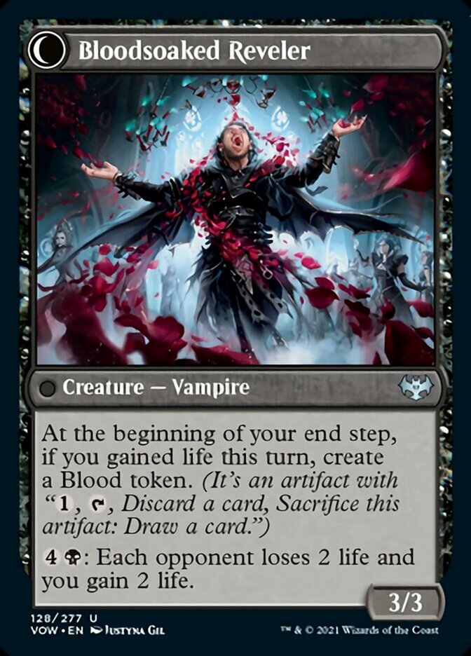 Restless Bloodseeker // Bloodsoaked Reveler - Foil