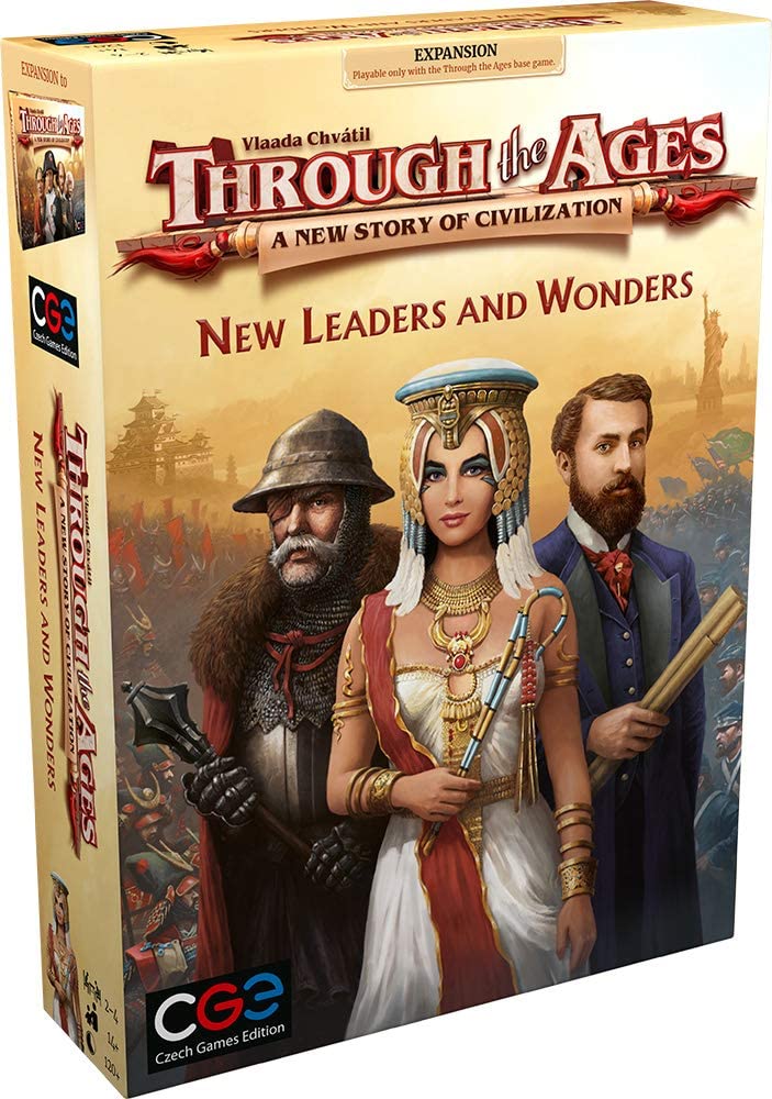 Through The Ages - Expansion - New Leaders & Wonders
