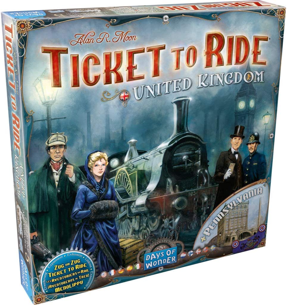 Ticket To Ride - Expansion - UK & Pennsylvania