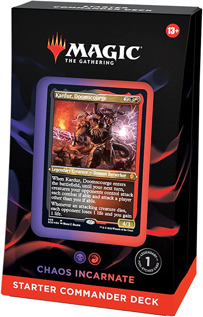 Magic: The Gathering - Starter Commander Deck - Chaos Incarnate