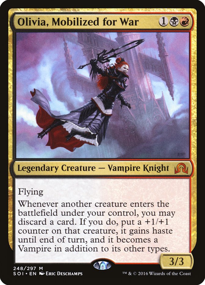 Olivia, Mobilized for War - Foil
