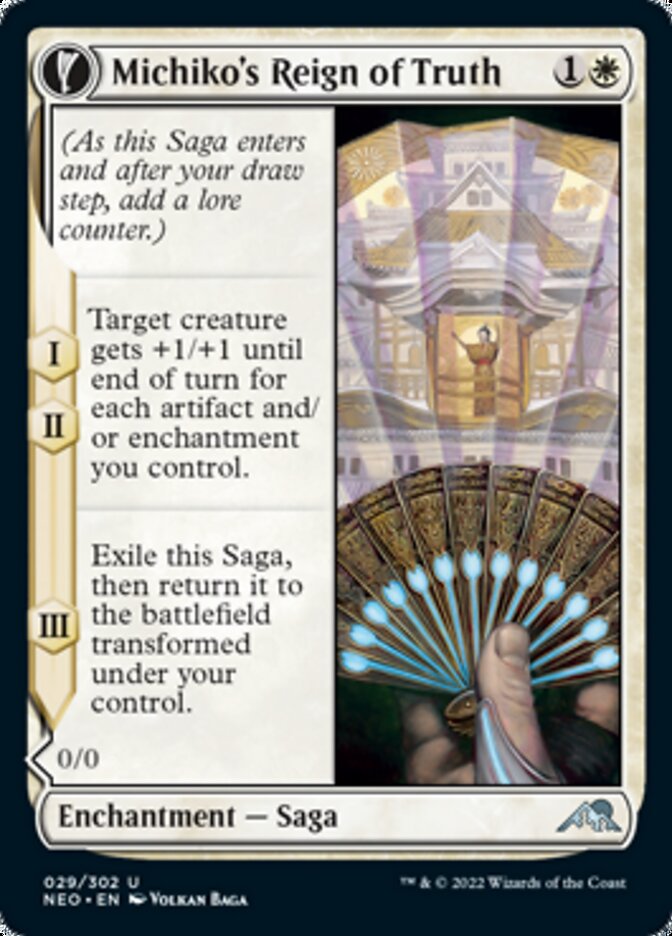 Michiko's Reign of Truth // Portrait of Michiko - Foil