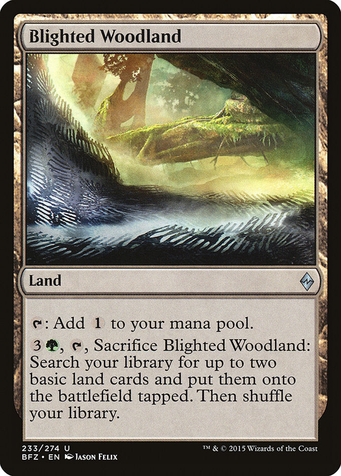 Blighted Woodland - Foil