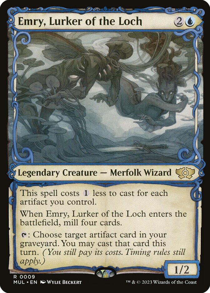 Emry, Lurker of the Loch - Foil