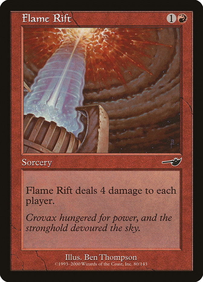 Flame Rift - Foil