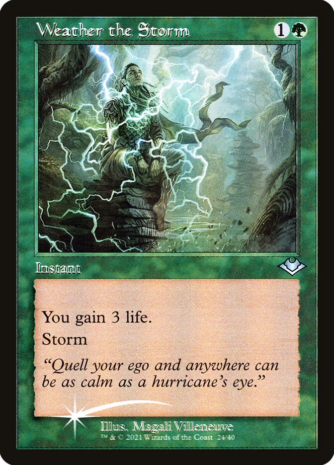 Weather the Storm - Foil