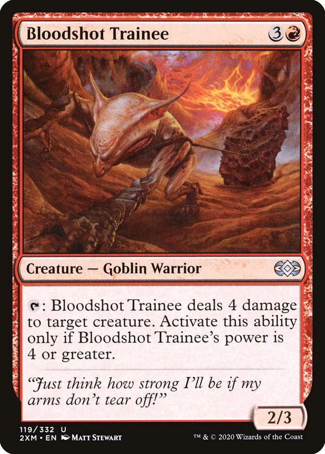 Bloodshot Trainee - Foil