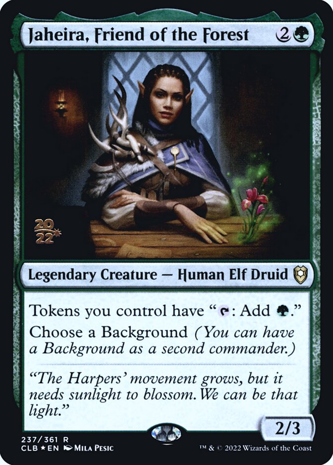 Jaheira, Friend of the Forest - Foil