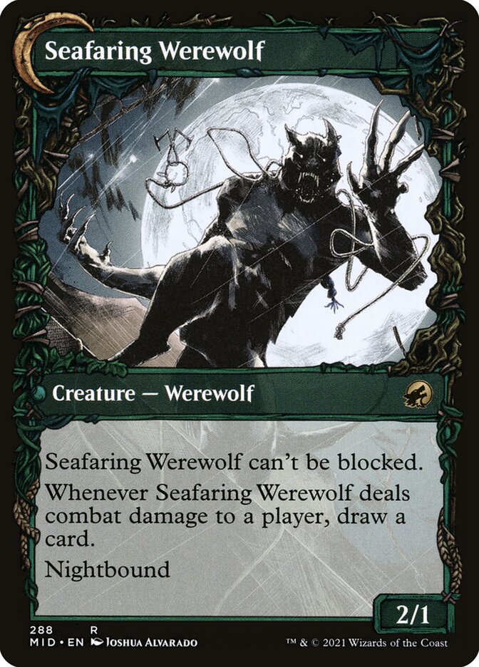 Suspicious Stowaway // Seafaring Werewolf - Foil