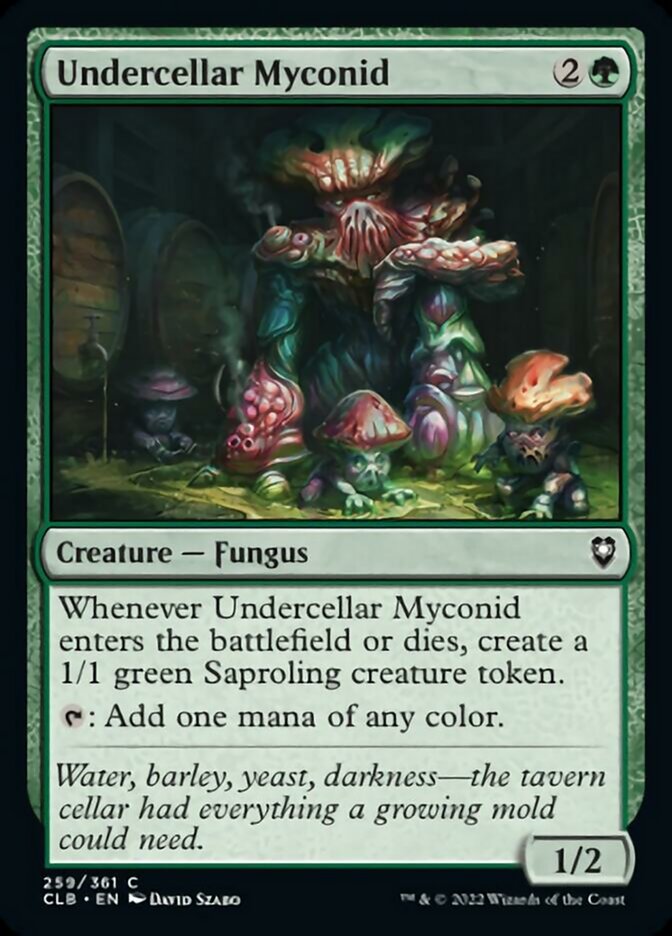 Undercellar Myconid - Foil