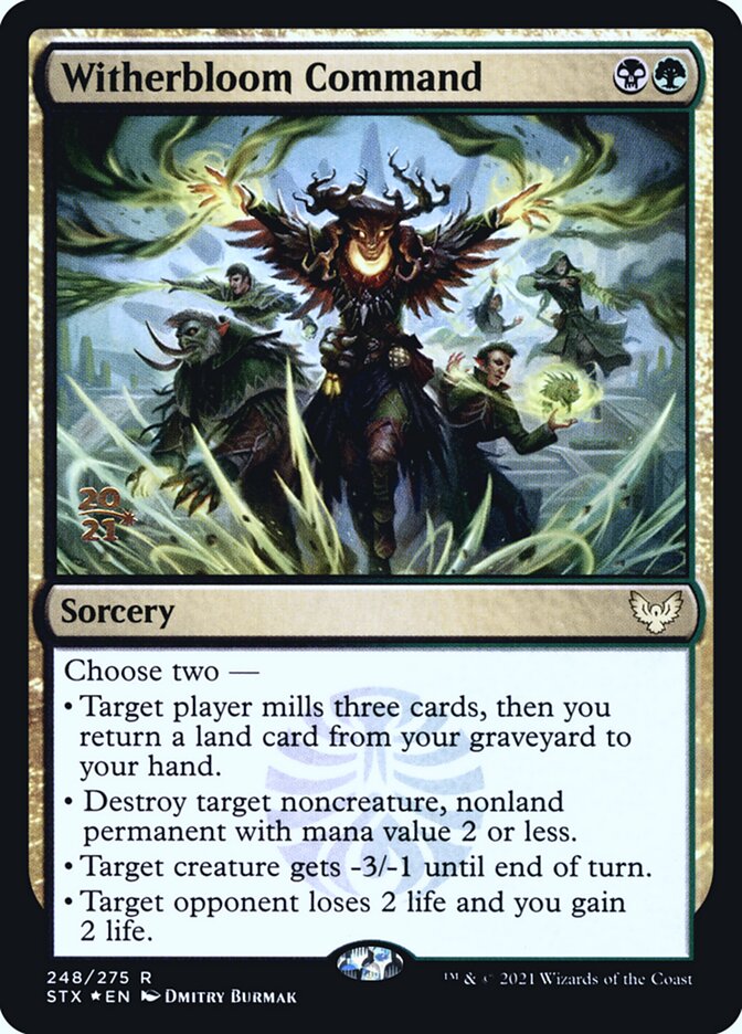 Witherbloom Command - Foil