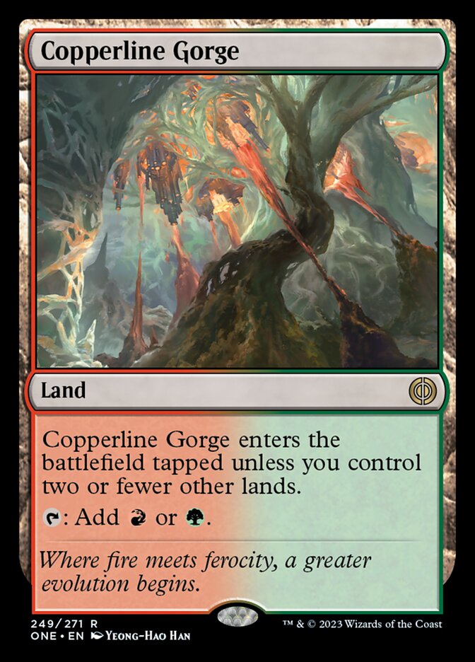 Copperline Gorge - Foil